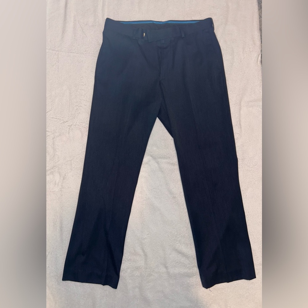 Men's Navy Blue Dress Pants